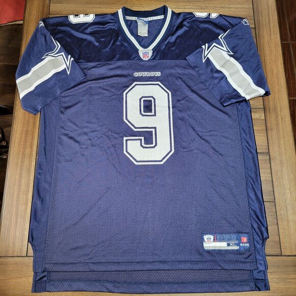 Onfield Reebok Dallas Cowboys Jersey 9 Romo - Size XL - Picture 1 of 8